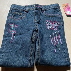 Hannah Montana girls blue jeans size 8